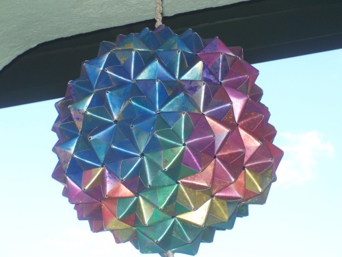 Buckyball from Blue face